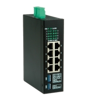 ROLINE Gigabit Ethernet Industrial Switch, 8x RJ45