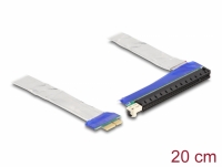 Delock Riser Card PCI Express x1 male to x16 slot with cable 20 cm