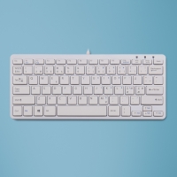 R-go Tools R-Go Tastatur Compact Nordic-Layout weiß
