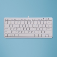 R-go Tools R-Go Tastatur Compact UK-Layout weiß
