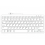 R-go Tools R-Go Tastatur Compact UK-Layout weiß