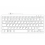 R-go Tools R-Go Tastatur Compact DE-Layout weiß retail