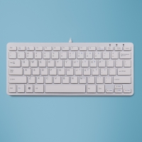 R-go Tools R-Go Tastatur Compact US-Layout weiß retail