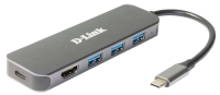 D-Link DUB-2333 5-in-1 USB-C Hub mit HDMI/USB-PD retail
