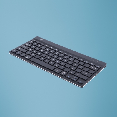 R-go Tools R-Go Tastatur Compact Break US-Layout drahtlos schwarz