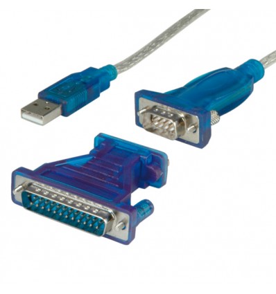 VALUE Converter Cable USB to Serial 1.8 m