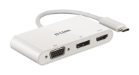 D-Link DUB-V310 3-in-1 USB-C Video Adapter VGA/HDMI/DP retail