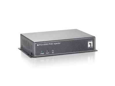 Level One LevelOne 1x FE PoE-Injektor Adapter POI-4000 60.0W PoE