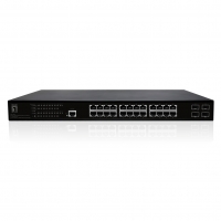 Level One LevelOne Switch 28xPort GEP-2861 4xGSFP 19" 390W 24xPoE+