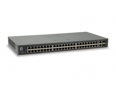 Level One LevelOne Switch 50x FE FGU-5021 2xGSFP 19"