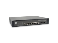 Level One LevelOne Switch 10x GE GEP-1070 2xGSFP 120W 8xPoE+