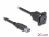 Delock D-Type USB 5 Gbps Cable Type-A male to Type-A female black 20 cm