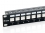 Equip Patchpanel Cat6 geschirmt für Keystone Jacks schwarz