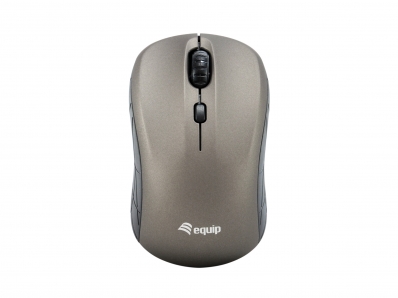 Equip Optische Maus kabellos USB Mini R+L grau