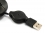 Equip Optische Maus USB Travel Rechts-Linkshänder schwarz