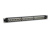 Equip Patchpanel 24x RJ45 Cat6A 19" 1HE schwarz