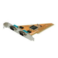 VALUE PCI Adapter, 2 Serial RS232, D-SUB 9 Port