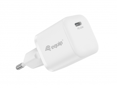 Conceptronic Equip Ladegerät 1Port 20W,1xUSB-C PD 25Stk./Pack weiß