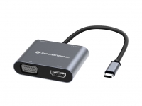 CONCEPTRONIC Dock USB-C ->HDMI,VGA,USB3.0,100WPD 0.15m gr