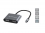 CONCEPTRONIC Dock USB-C ->HDMI,VGA,USB3.0,100WPD 0.15m gr