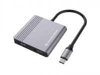CONCEPTRONIC Dock USB-C->2xHDMI,1xUSB3.0,100WPD 0.25m gr