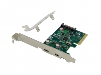 CONCEPTRONIC PCI Express Card 2-Port USB-C 3.2 Strom erford.
