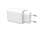 CONCEPTRONIC Ladegerät 2Port 33W,USB-C/USB-A PD weiß