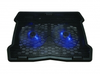 CONCEPTRONIC 2-Fan Cooling Pad (15.6")/ schwarz THANA06B