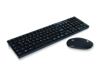 CONCEPTRONIC Wireless Tastatur + Maus,Layout deutsch schwarz