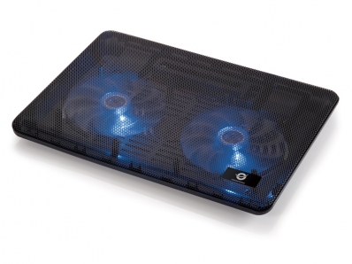 CONCEPTRONIC 2-Fan Cooling Pad (15,6")/ schwarz