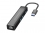 CONCEPTRONIC Adapter USB3.0-> RJ45,3xUSB3.0,TypC Ad 0.15m sw