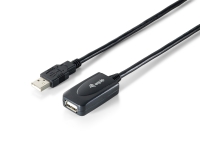 Equip USB Kabel 2.0 A -> A Verl. St/Bu 15.00m 480Mbps akt.sw