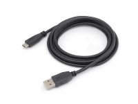 Equip USB Kabel 2.0 A -> C St/St 2.00m 3A 480Mbps sw