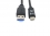 Equip USB Kabel 3.2 A -> C St/St 2.00m 3A/20V sw