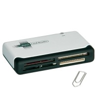 VALUE USB 2.0 Notebook Card Reader 50+ white/black