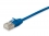 Equip Patchkabel Cat6A F/FTP 2xRJ45 0.50m blau Slim LSZH
