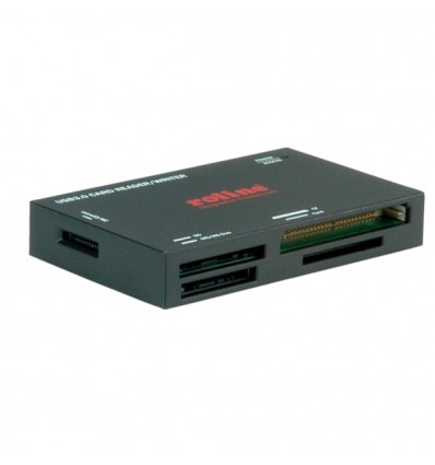 ROLINE USB 3.0 Multi Card Reader, external black