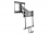 Equip Wandhalterung 43"-50"/35kg 1TFT 4Gelenke pull-down sw