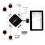 ROLINE CardReader + OTG USB Hub for SAMSUNG Galaxy Tablets black