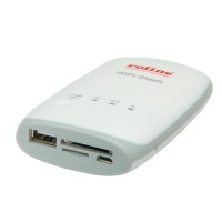 ROLINE Wireless Card Reader for Smartphone/Tablet white