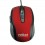 ROLINE Mouse, optical, USB red/black