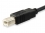 Equip USB Kabel 2.0 C-B St/St 1.0m schwarz Polybeutel