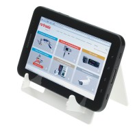 VALUE Desktop Stand for Tablet PC, E-book white