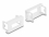 Delock Easy 45 Module Plate Rectangular cut-out for optical fiber SC Duplex coupling, 45 x 22.5 mm white
