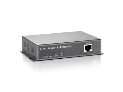 Level One LevelOne Repeater POR-0122 2x RJ-45 GB PoE