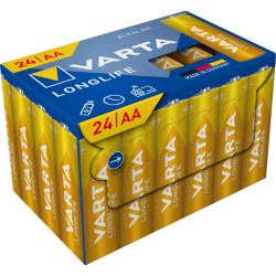Varta Batterie LONGLIFE AA  Mignon LR6 Box  24St.