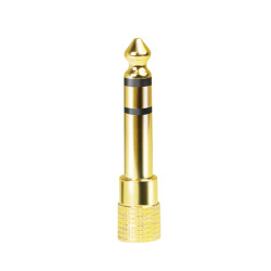 Logilink Audio-Adapter,6,35 mm 3-Pin/M zu 3,5 mm 3-Pin/F,Zi.