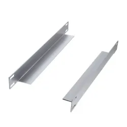 Logilink 19" Gleitschienen für 800 mm tiefe verzinkt, 2 Stk