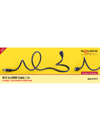 Delock M12 connectors: safe and robust industrial solutions for automation and transport