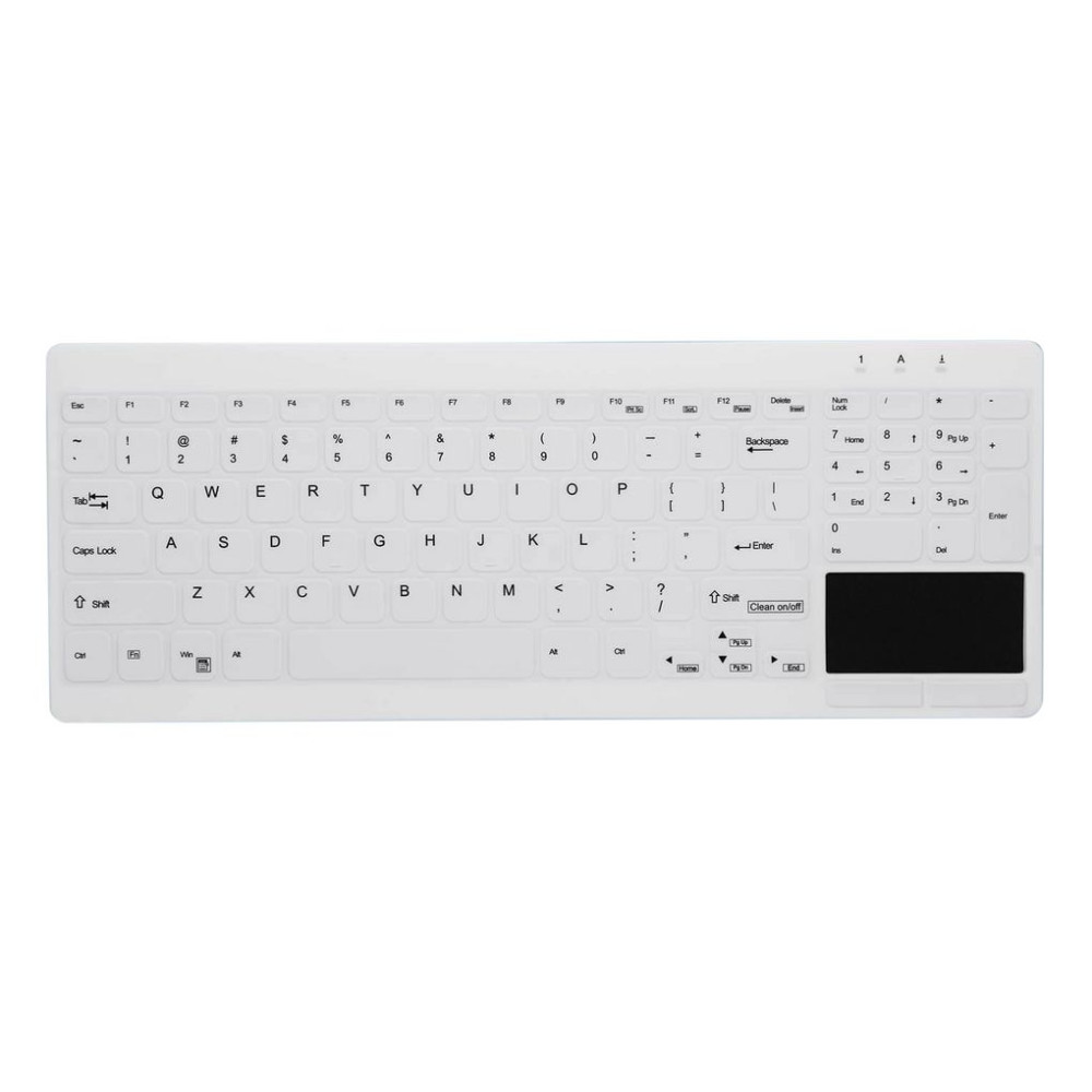 Contour ACTIVE KEY Hygiene Compact Ultraflat Touchpad Keyboa